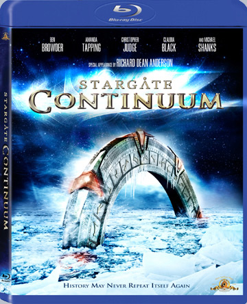 Stargate Continuum - Couverture Finale BluRay