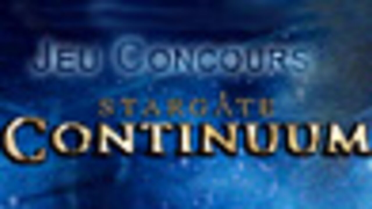 Jeu concours : Stargate : Continuum