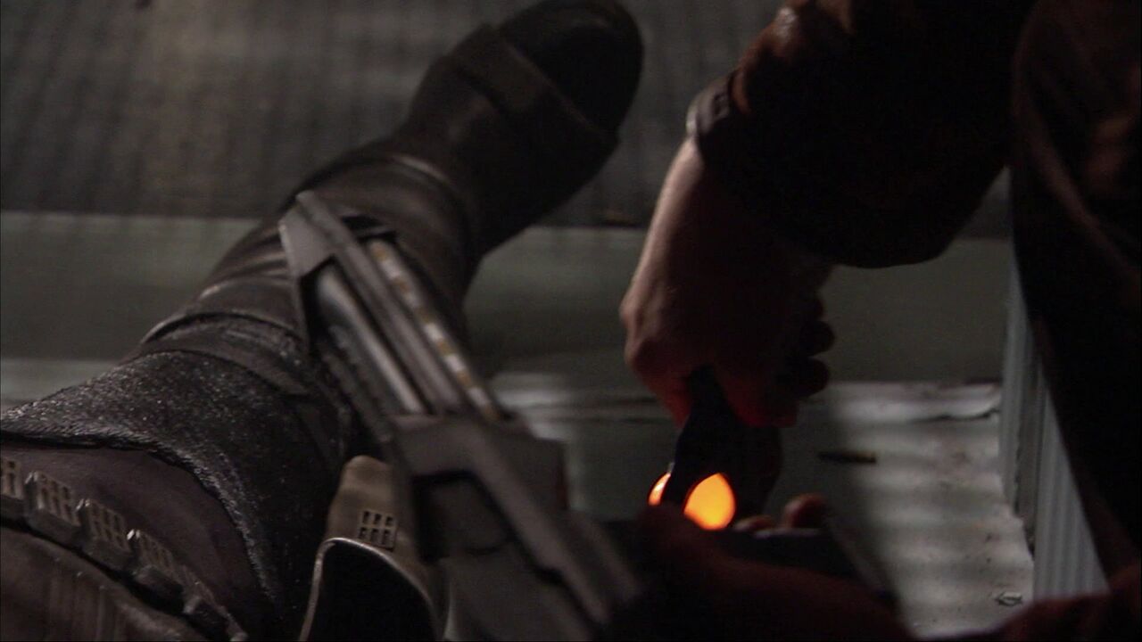 Arme de poing inconnue