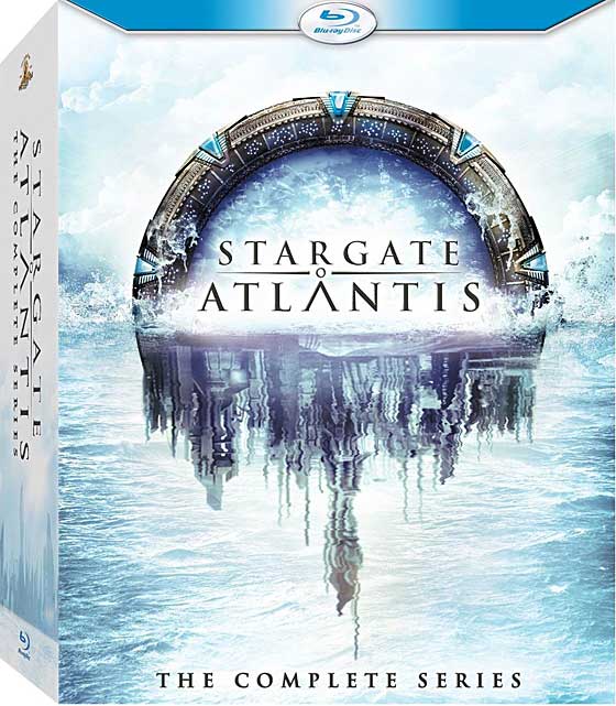 Couverture Blu-Ray de Stargate Atlantis