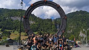 Bilan du séjour et inauguration de la Porte des étoiles des Enfants de MacGyver