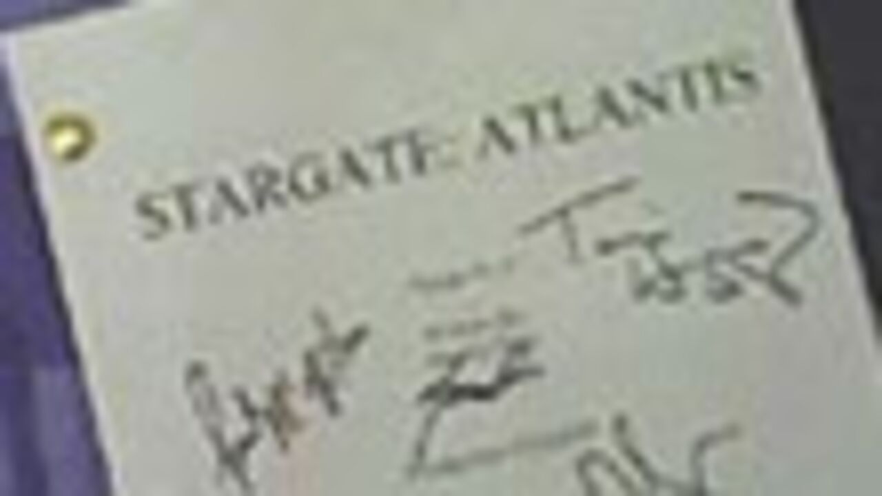 Script Stargate à vendre sur Ebay.