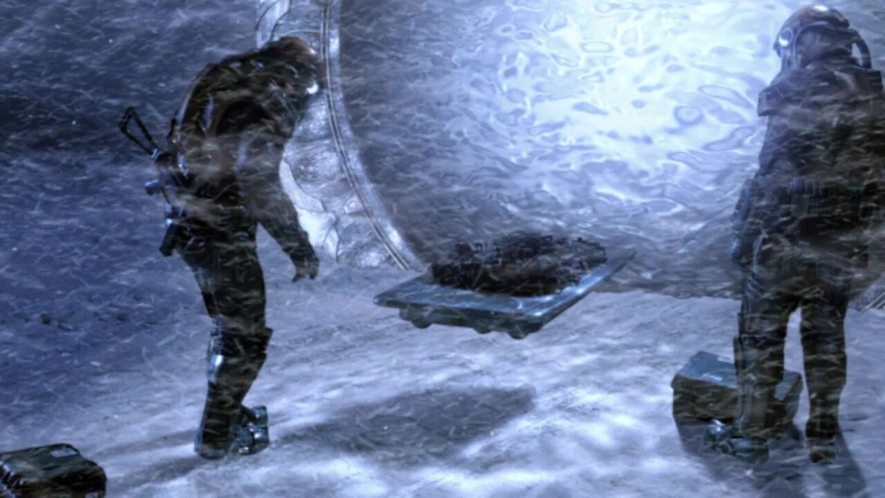 Glacier extraterrestre