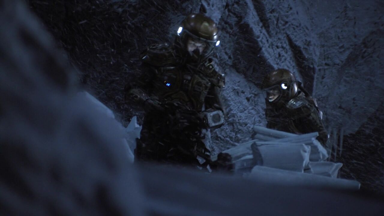 Glacier extraterrestre