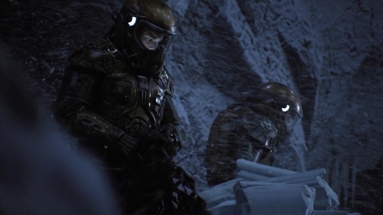 Glacier extraterrestre