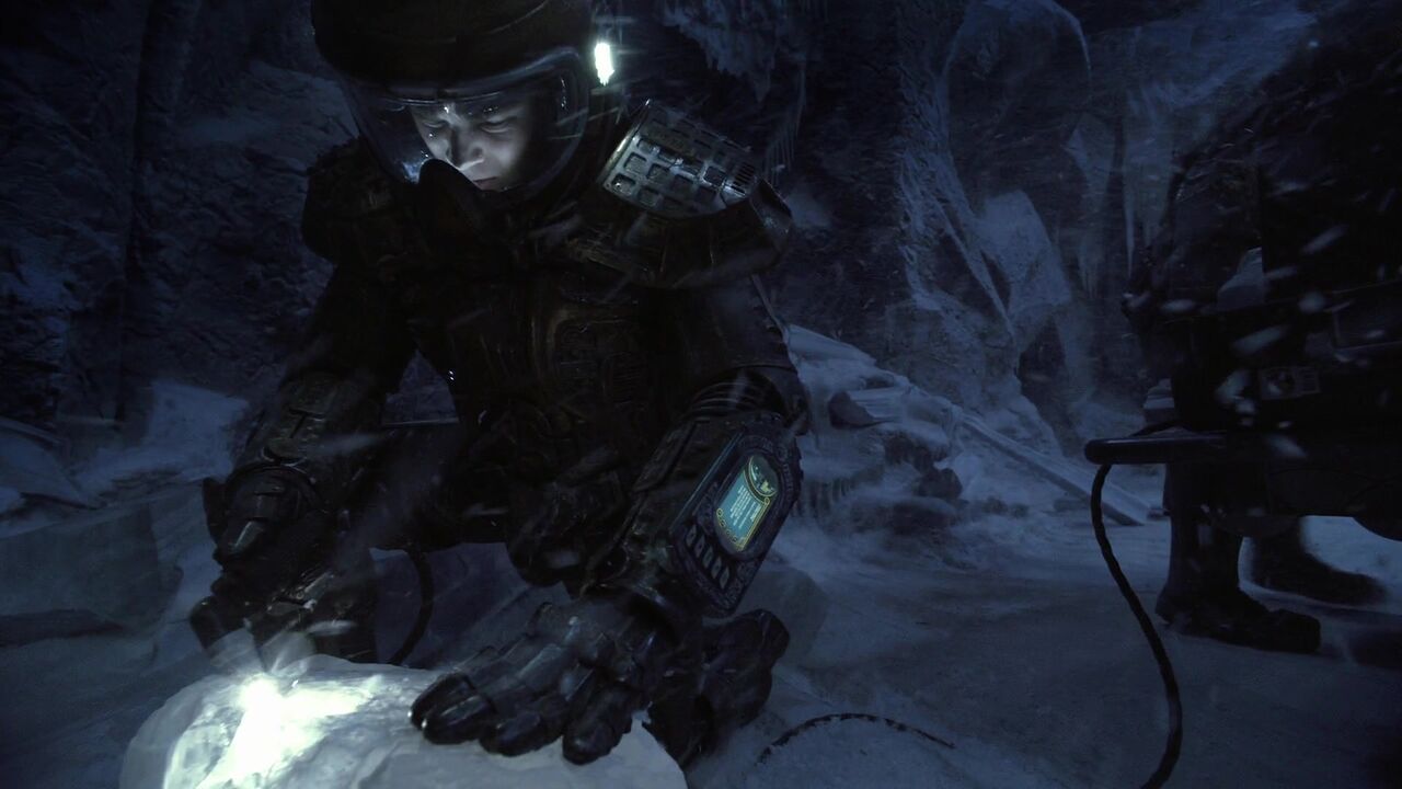 Glacier extraterrestre