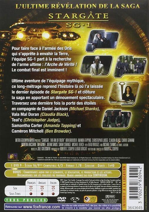 Stargate SG-1 : L'arche de vérité