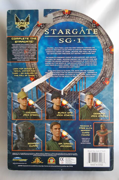 Diamond Select Toys - Jack O'Neill « Blacks Ops » - Série 1