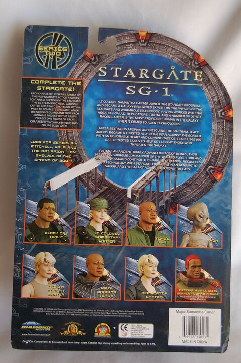 Diamond Select Toys - Lt. Colonel Samantha Carter - Série 2