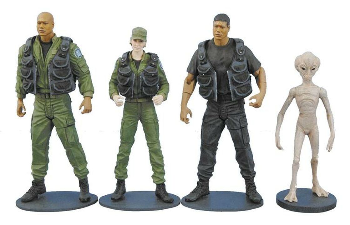 Diamond Select Toys - Ensemble de 4 figurines - Série 2