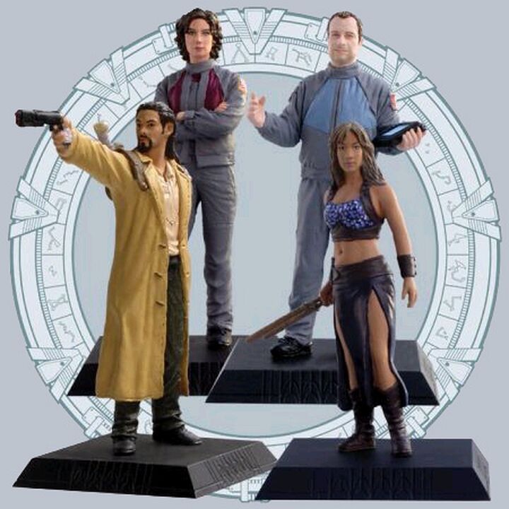 Phoenix Icons - Ensemble de 4 figurines incluant Ronon Dex