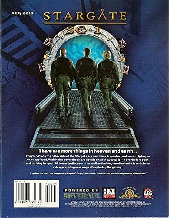 First Steps : The Stargate Unexplored Worlds Roleplaying Sourcebook