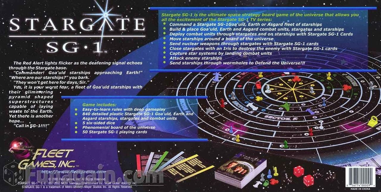 Stargate SG-1 Board Game