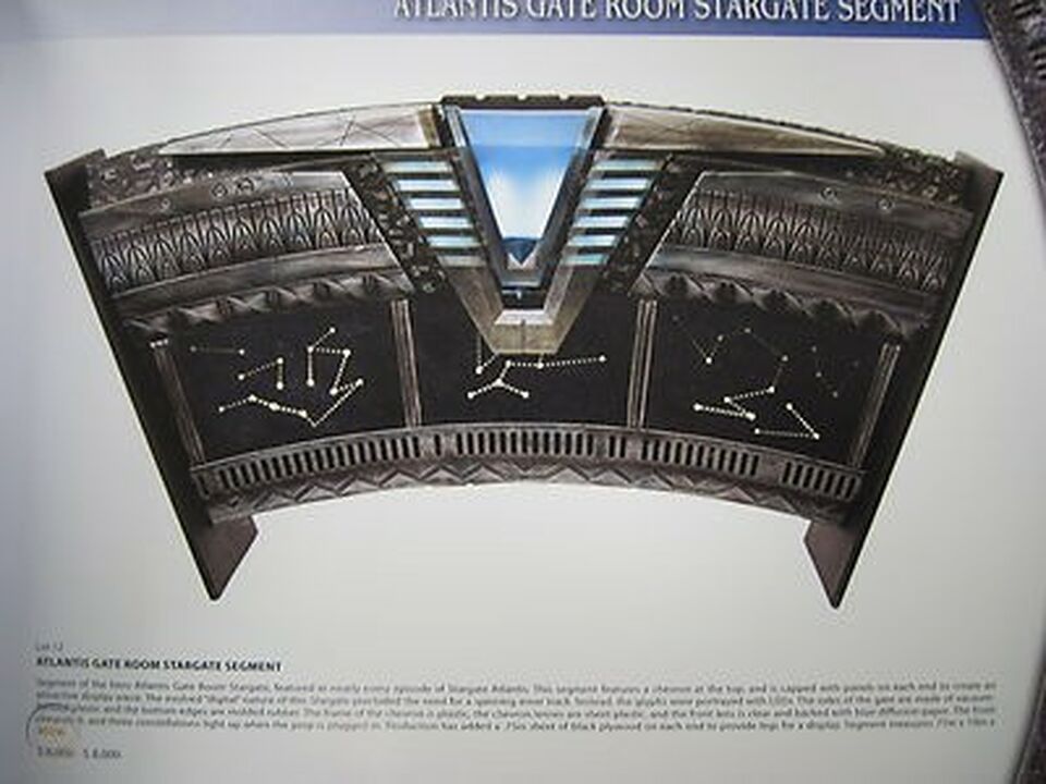 Propworx Stargate Artifacts Live Auction Catalogs