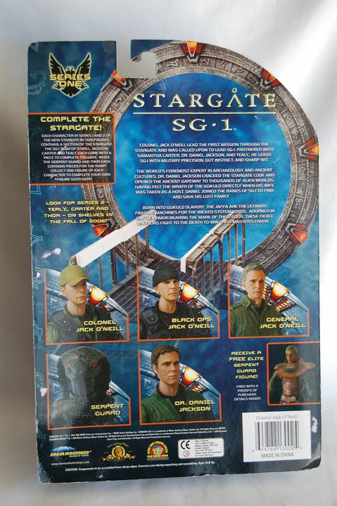 Diamond Select Toys - General Jack O'Neill - Série 1