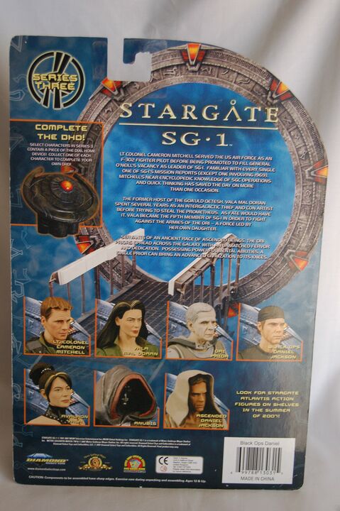 Diamond Select Toys - Daniel Jackson « Blacks Ops » - Série 3
