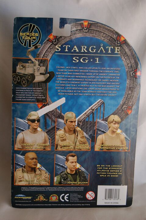 Diamond Select Toys - Samantha Carter « tenue désert » - Série 4