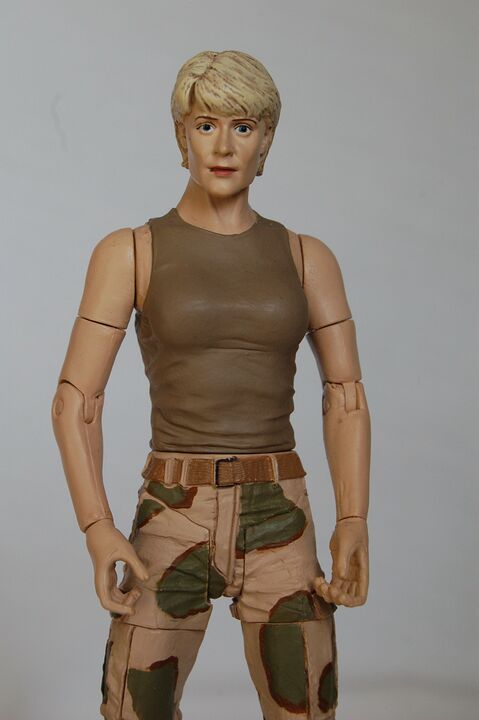 Diamond Select Toys - Samantha Carter « tenue désert » - Série 4