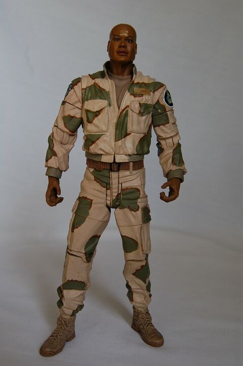 Diamond Select Toys - Teal'c « tenue désert » - Série 4