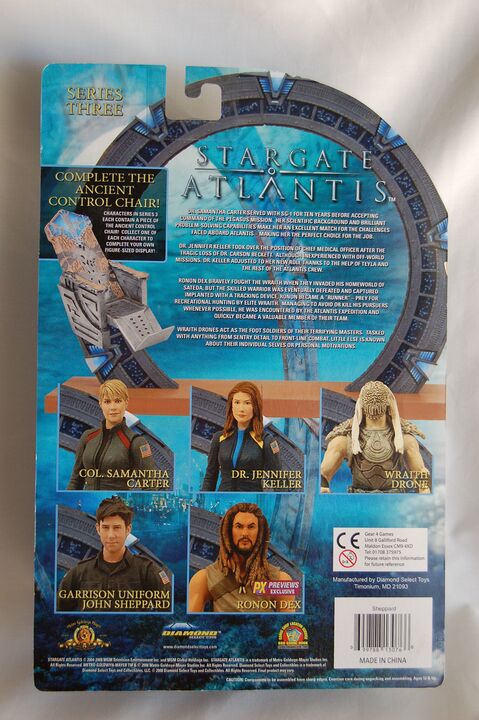 Diamond Select Toys - John Sheppard (Uniforme garnison) - Série 3
