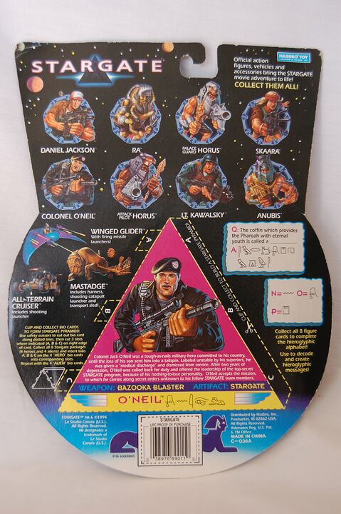 Hasbro - Colonel O'Neill - Team Leader