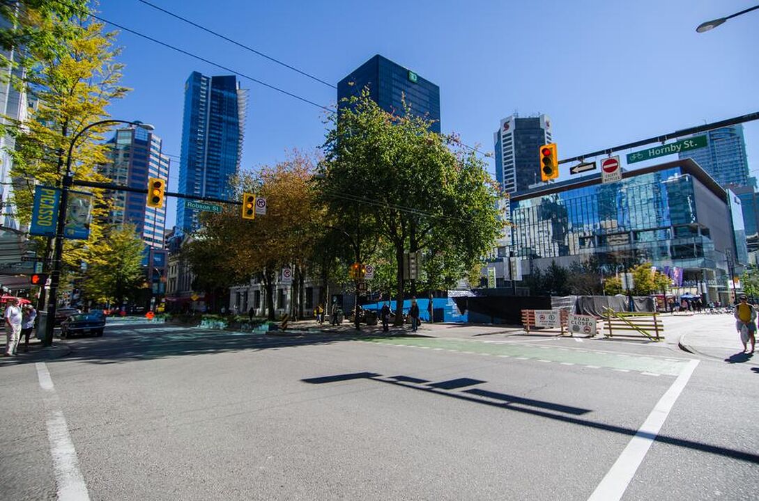 Robson Street & Hornby Street