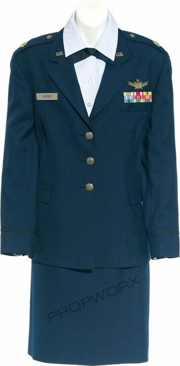 Costume bleu Carter "Le Piège"