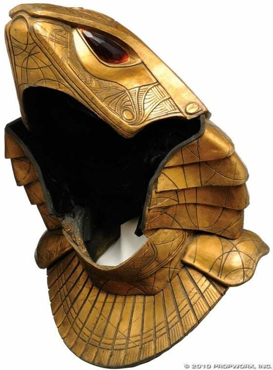 Casque garde serpent "ouvert" Apophis