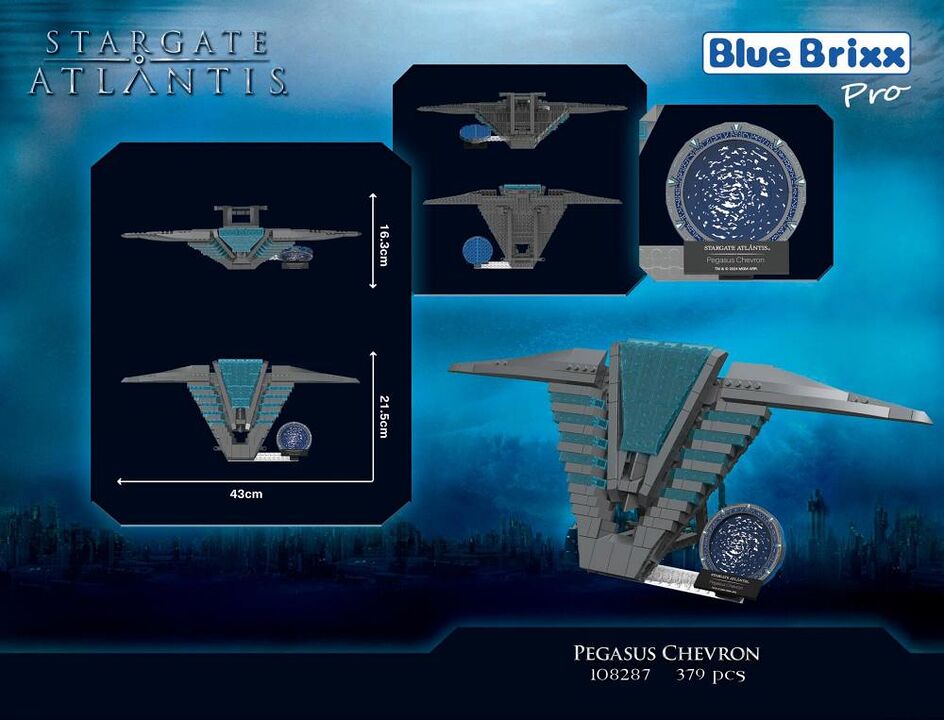 Blue Brixx - Pegasus chevron