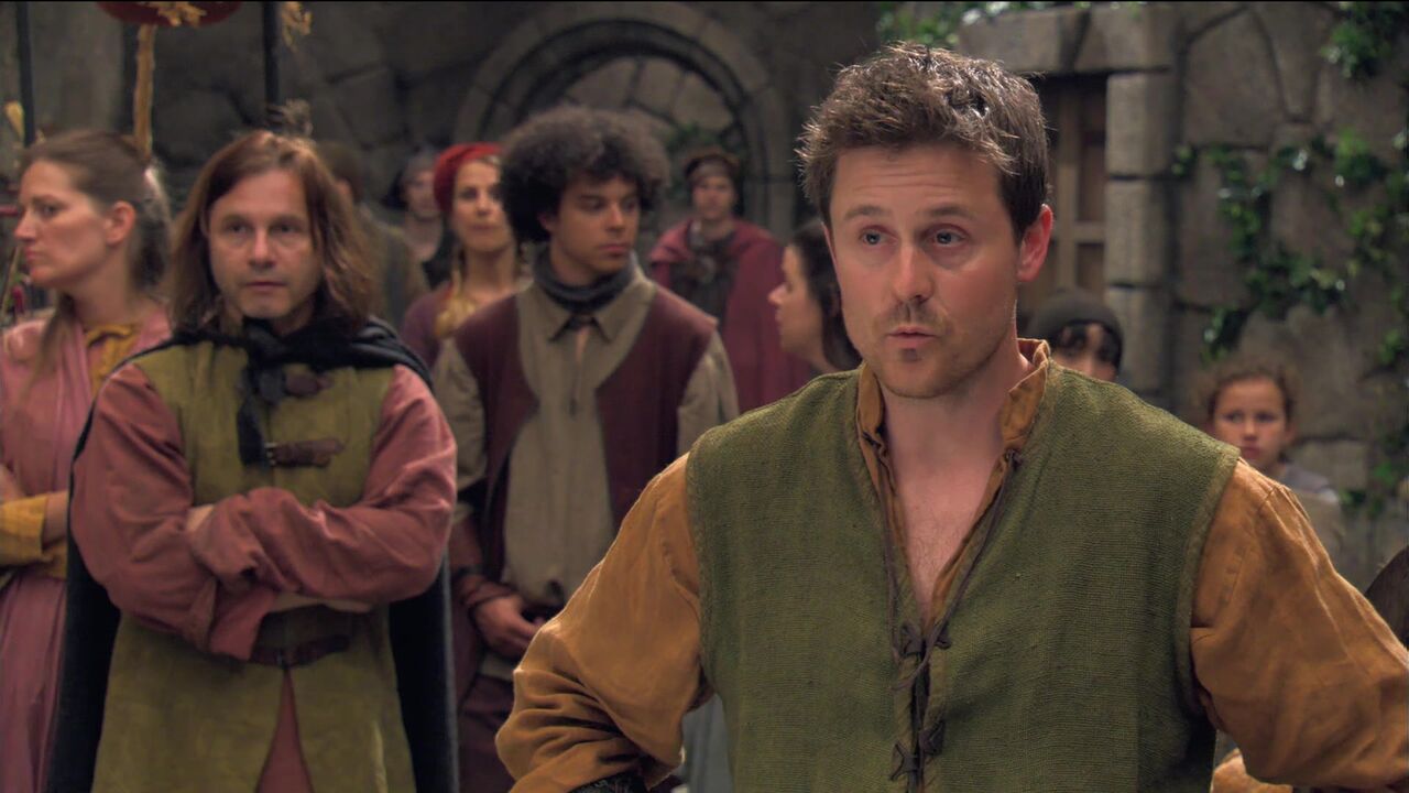 Villageois de la planète du Graal