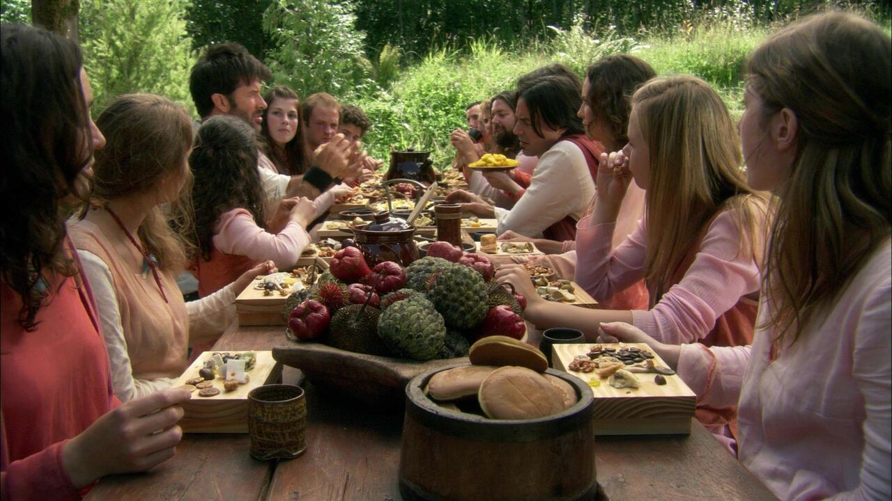 Villageois du cloître