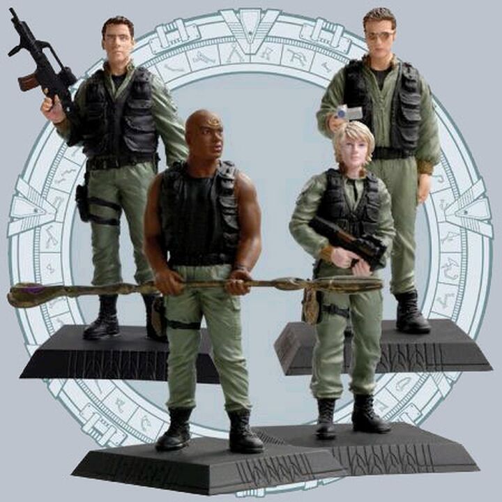 Phoenix Icons - Ensemble de 4 figurines incluant Teal'c