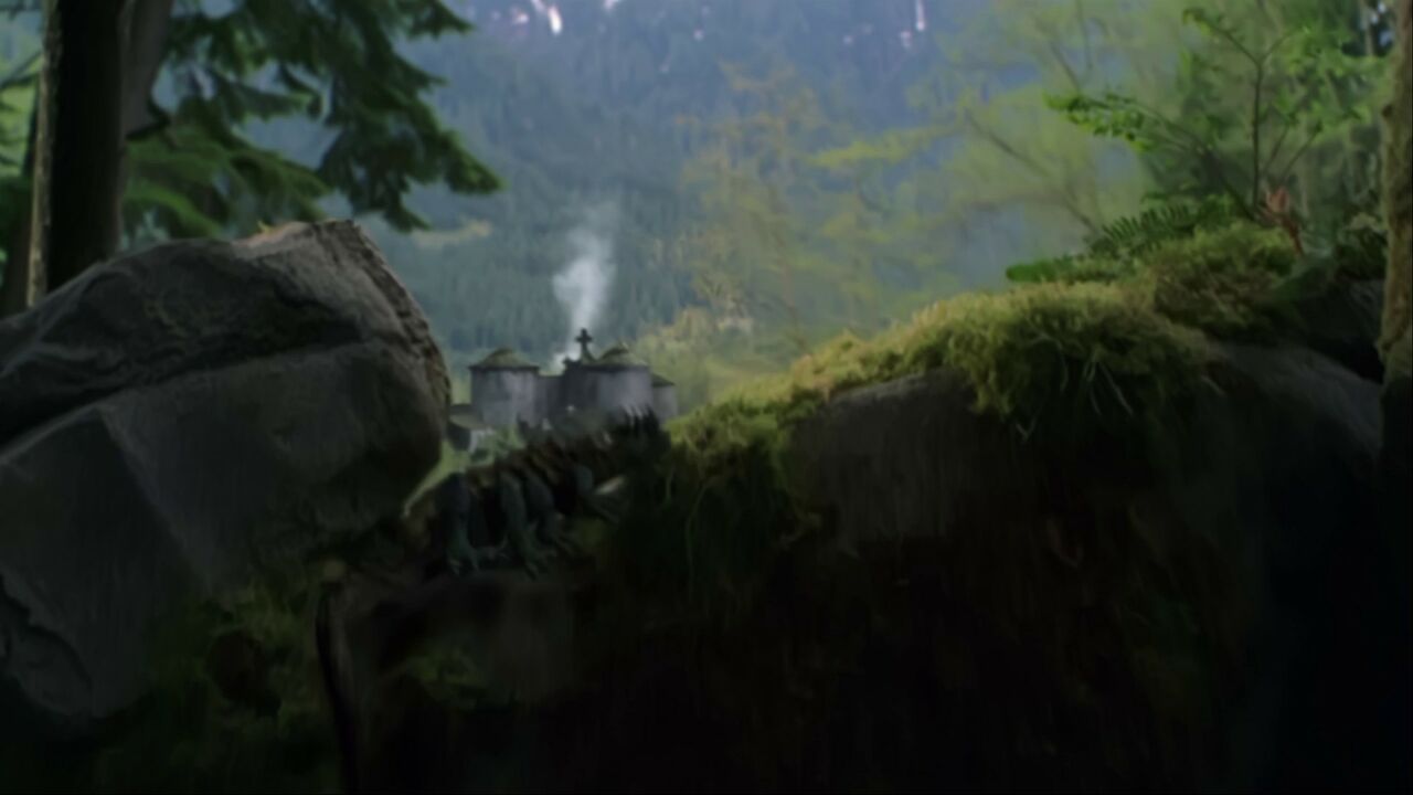 Lézards du village médiéval