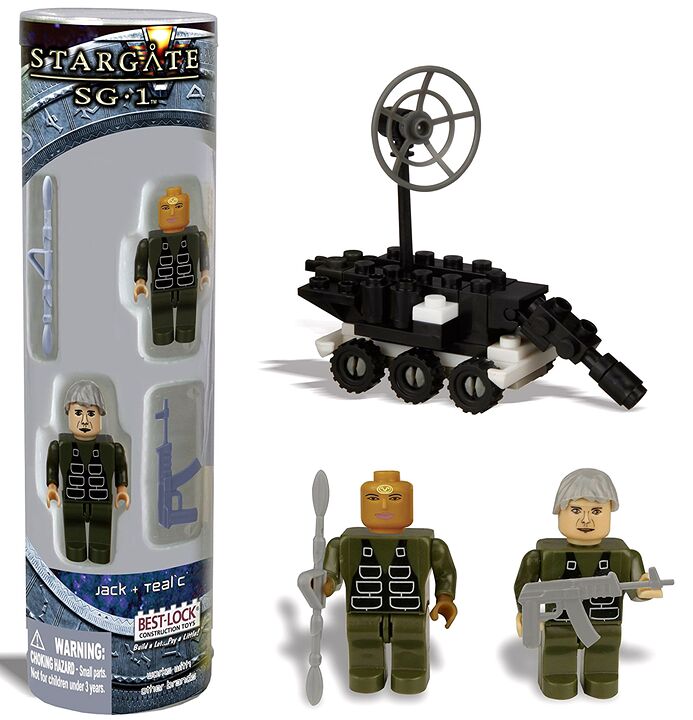 Best-Lock Construction Sets - Jack & Teal'c