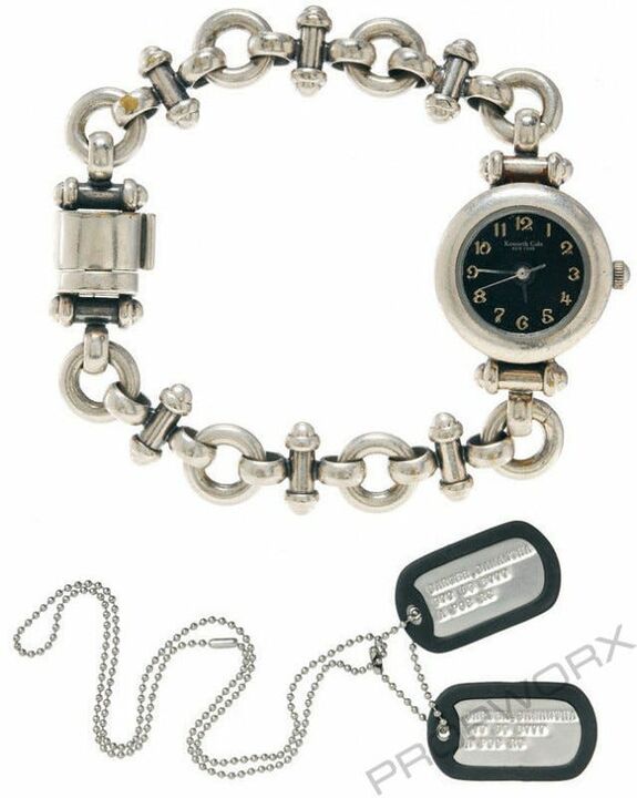 Montre + plaques militaires de Carter