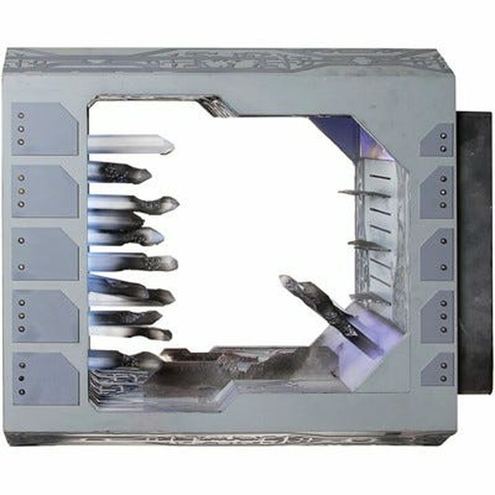 Tiroir à cristaux endommagé