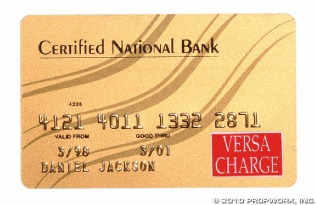 Carte de crédit de Daniel
