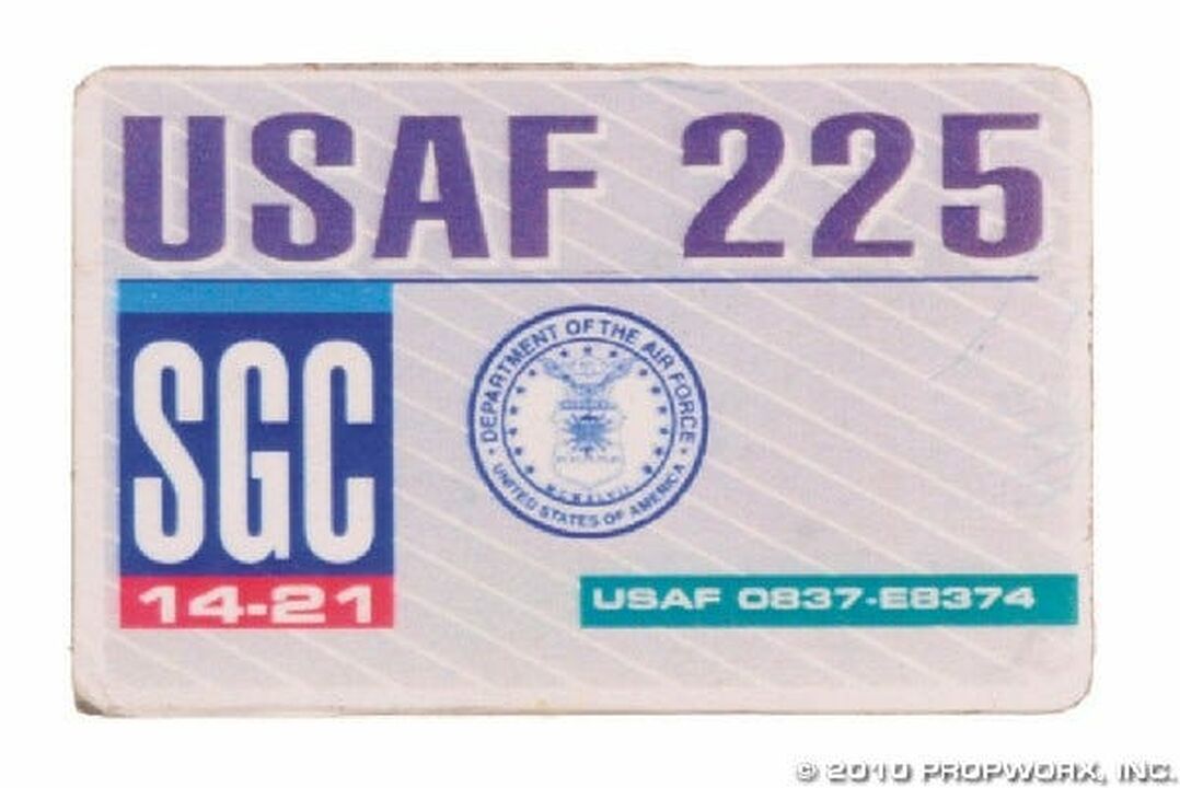 Carte d'accès du docteur McKay