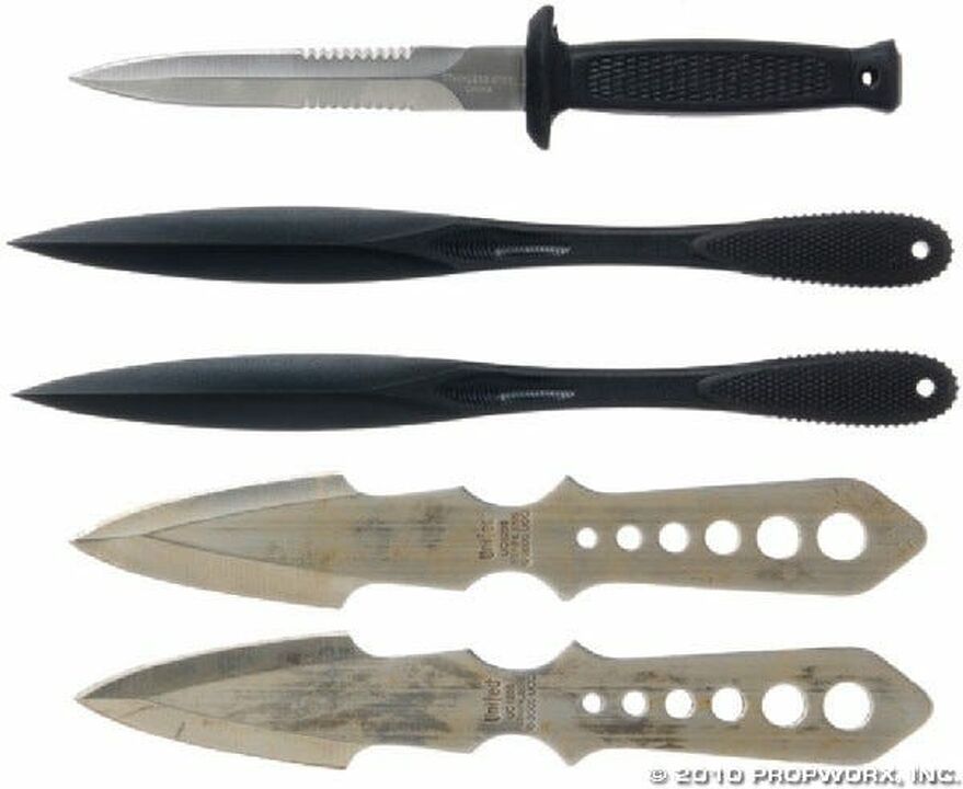 Couteaux de lancer de Ronon