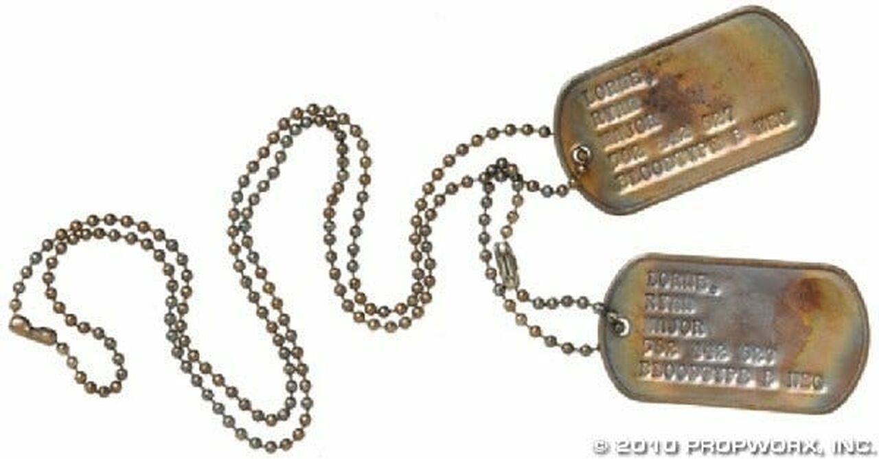 Plaques militaires du major Lorne