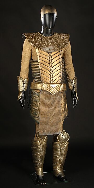 Armure dorée d'Apophis